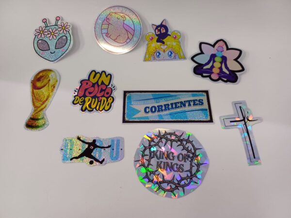 stikers holograficos